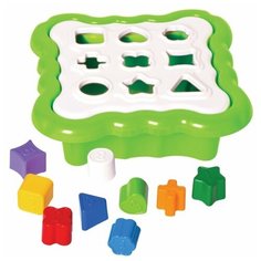 Tigres 39521 Игрушка - сортер "Умные фигурки" 10 эл. (Св. зелений) ТИГРЕС