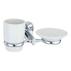 WasserKRAFT Держатель стакана и мыльницы WasserKRAFT K-9226 хром