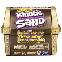 Кинетический песок Kinetic Sand Набор для лепки Кинетический Сундучок 6054831 Spin Master
