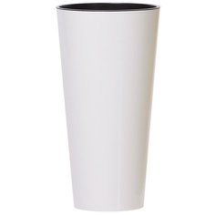 Кашпо для цветов TUBUS SLIM SHINE DTUS300S- S449 белый 2 предмета 15 и 27 л Prosperplast
