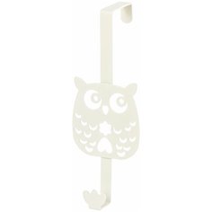 Вешалка на дверь навесная "Сова", бежевая, 8х7,5х21,5 см EL Casa