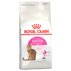 Сухой корм для кошек привередлевых ко вкусу продукта Royal Canin Savour Exigent 4 кг