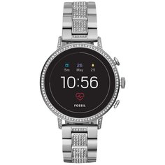 Умные часы FOSSIL Gen 4 Smartwatch Venture HR (stainless steel), silver crystals