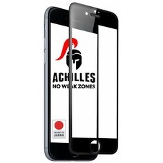 Противоударное стекло для телефона Apple iPhone 6, iPhone 7 и iPhone 8 с Защитной сеткой на динамике / Premium стекло на смартфон Эпл Айфон 6, Айфон 7 и Айфон 8 / Закаленное стекло с олеофобным покрытием на весь экран / Full Glue Premium Tempered Glas Pastila