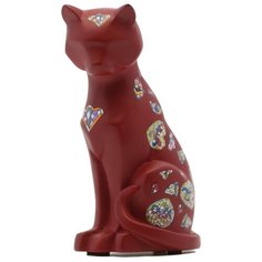 Статуэтка Nadal Кот, 11 см красный