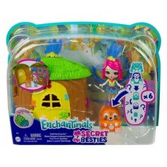 Игровой набор Enchantimals Домик- сюрприз Пикки Какаду, GTM49