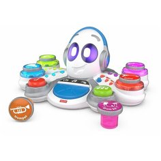 Интерактивная развивающая игрушка Fisher- Price Обучающий Осьминог, FWF90, белый