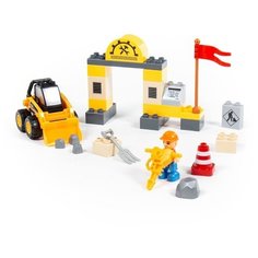 Конструктор "Макси" - "Строительная фирма" (36 элементов), 77622-PL Полесье