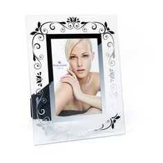 Стеклянная рамка для фотографии 10х15, фоторамка, floral, колокольчик GF 2947