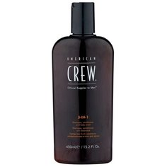 American Crew Шампунь, кондиционер и гель для душа 3- in-1 Classic, 450 мл.