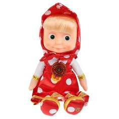 Мягкая игрушка ТМ "мульти- пульти" "Маша в красном платье" 29см, фразы и песенка из мультика