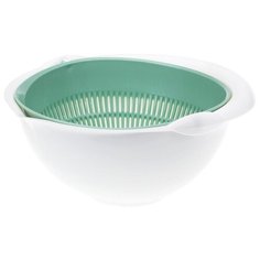 Дуршлаг для крупы, цвет фисташковый Idea (М Пластика)