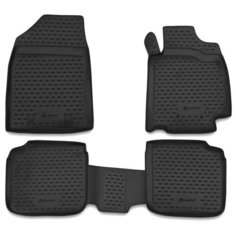 Коврики в салон TOYOTA Premio/Allion AZT240 JDM, 12/2001–05/2007, П.Р., 4 шт. (полиуретан) Element