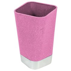 Стакан для ванной комнаты "Жемчужина" розовый Rettal