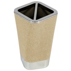 Стакан для щеток "Жемчужина" бежевый Rettal