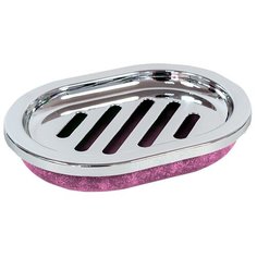 Мыльница "Жемчужина" розовая Rettal