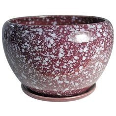 Кашпо Капли фиолетовое 22*15,5 см Rettal