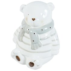 Копилка "Медведь" 13*14 см, фарфор Rettal