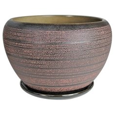 Кашпо для цветов RETTAL 18*13 см, коричневый
