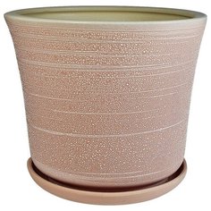 Кашпо для цветов RETTAL 21,5*19 см розовое