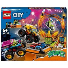 Конструктор LEGO City Арена для шоу каскадёров 60295