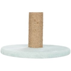 Столбик- когтеточка на подставке Trixie "Junior", 42 см, цвет: мятный