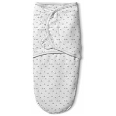 Конверт на липучке Swaddleme®Luxe With Easy Change, размер S/M, серые треугольники Summer Infant