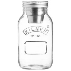 Банка с соусником On The Go 1 л Kilner