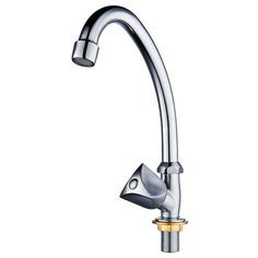 Смеситель РМС SL119-270F для кухни с высоким изливом для одной воды Ростовская Мануфактура Сантехники