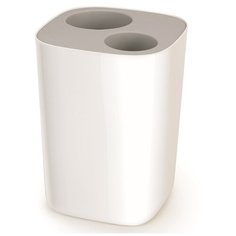 Контейнер мусорный Split™ для ванной комнаты, бело- серый Joseph Joseph