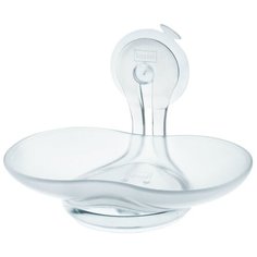 Мыльница на присоске LOOP прозрачная Koziol