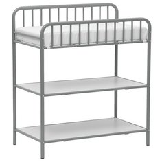 Столик для пеленания Polini kids Vintagе 1180 металлический, серебро