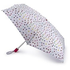 L717-3648 TinyConfettiLip (Конфетти губ) Зонт женский механика Lulu Guinness Fulton