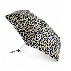 L553-3534 BlottedLeopard (Леопард) Зонт женский механика Fulton