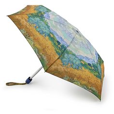 L794-2729 VanGoghWheatfield (Пшеничное поле, В. Гог) Зонт женский механика Fulton