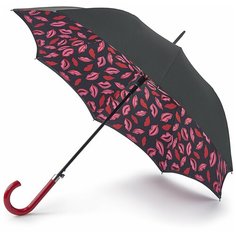 L723-4113 MarkerPenLip (Нарисованные губы) Зонт женский трость автомат Lulu Guinness Fulton