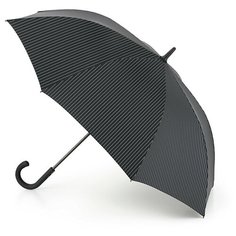 G451-2162 BlackSteel (Черный с серым) Зонт мужской трость автомат Fulton