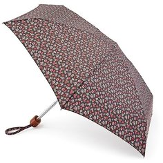 L521-3059 RoseCharcoalEnlarged (Розы) Зонт женский механика Cath Kidston Fulton