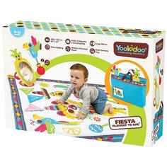 Коврик Yookidoo Фиеста XL, 40167, разноцветный