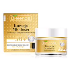 Крем Bielenda Youth Therapy Подтягивающий крем против морщин 50+ (дневной/ночной) 50 мл.