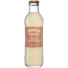 Тоник Franklin & Sons Brewed Ginger Beer, 12 шт по 200мл, Великобритания