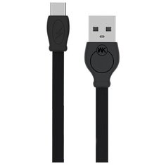 Кабель USB Type C WDC-023 Black 1m W!K!