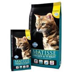 Сухой корм для кошек Farmina Matisse, с курицей, с индейкой 1,5 кг
