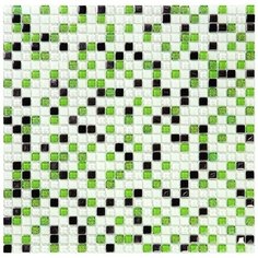 VHL-03 Sidney Мозаика для кухонного фартука Vidromar Holidays зеленый светлый квадрат Natural Mosaic