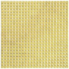 W-37 Мозаика из стекла Natural Flex желтый светлый квадрат