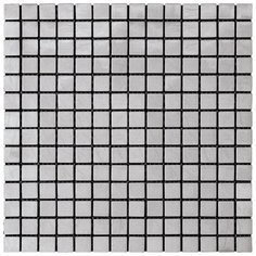 MM-10 Мозаика из металла Natural Металл серебро квадрат