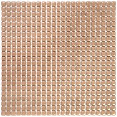W-25 Мозаика из стекла Natural Flex коричневый светлый квадрат