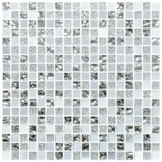 QM-1542 Зеркальная мозаичная плитка Natural Mirror зеркало квадрат стальной глянцевый