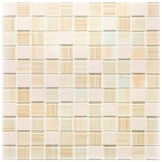 MSD-429 Мозаика из стекло мрамор Natural Madras бежевый светлый квадрат