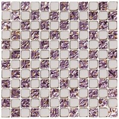 PA-02-23 Мозаика из стекла Natural Light зеркальный квадрат глянцевый